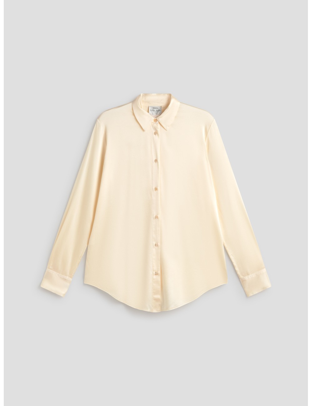 camisa de seda crema forte_forte mujer - MARFRANC camisa de seda crema forte_forte mujer - MARFRANC