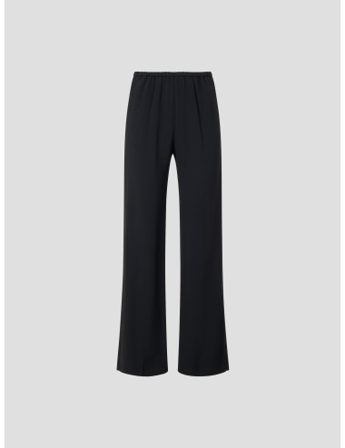 pantalones palazzo negros forte_forte mujer - MARFRANC