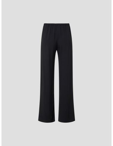 pantalones palazzo negros forte_forte mujer - MARFRANC