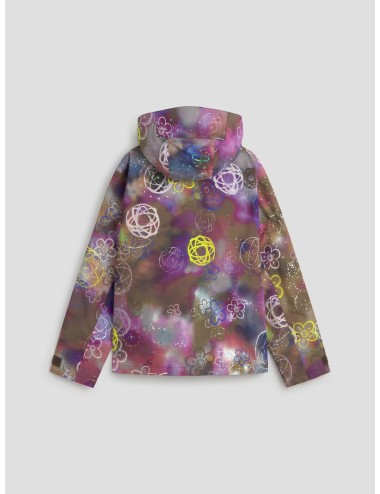 Cortavientos corto multicolor Kenzo hombre con capucha ajustable - MARFRANC