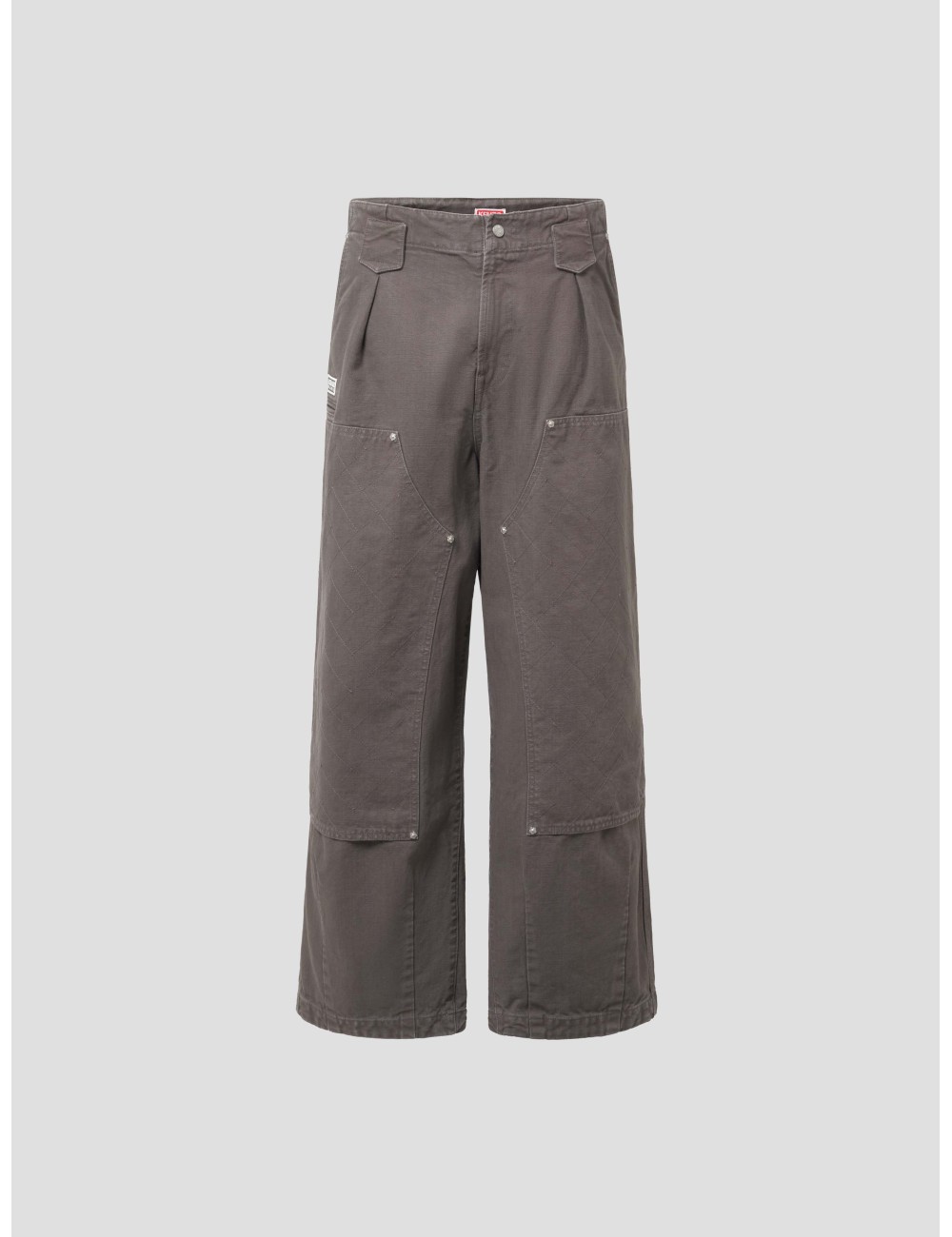 Vaqueros cargo KENZO taupe hombre con bolsillos laterales - MARFRANC