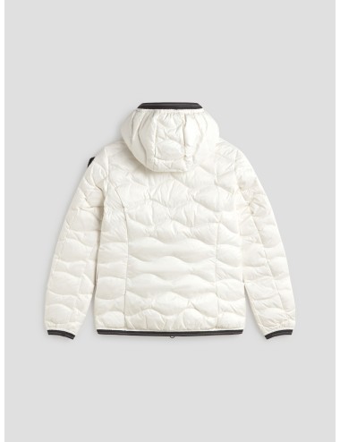 Plumífero Camelia de Blauer para mujer en nylon brillante con acolchado ondulado - MARFRANC
