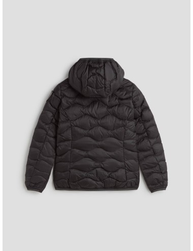 Plumífero Camelia de Blauer para mujer en nylon brillante con acolchado ondulado - MARFRANC