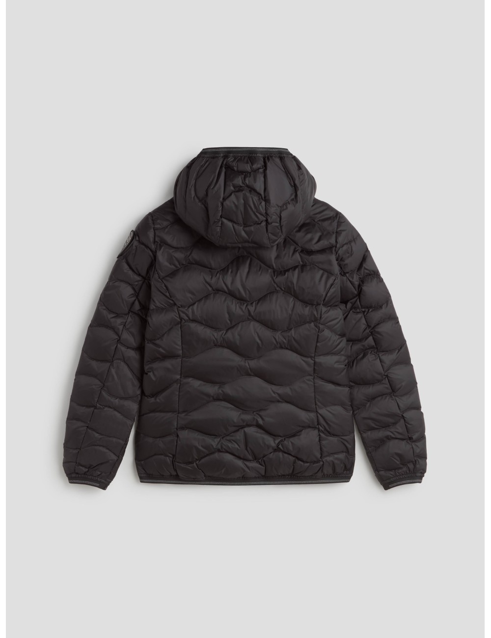 Plumífero Camelia de Blauer para mujer en nylon brillante con acolchado ondulado - MARFRANC Plumífero Camelia de Blauer para mujer en nylon brillante con acolchado ondulado - MARFRANC