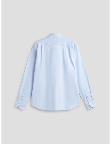 camisa cuadros azul cielo hombre MARFRANC