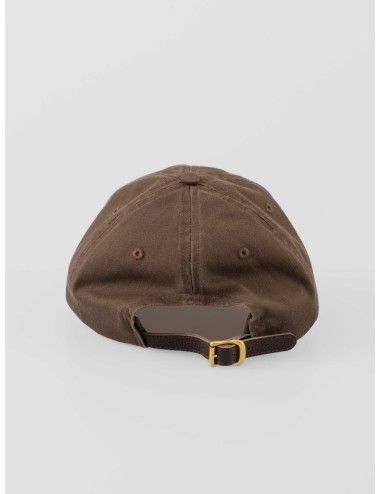 gorra ROOTS CAP moka LES HÉRITIERS algodón con slogan Costa Brava - MARFRANC