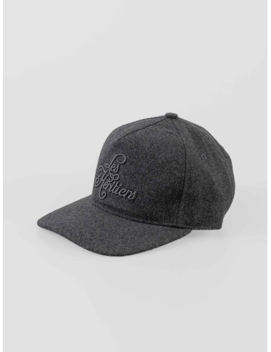 gorra lana LES HÉRITIERS anthracite hombre - MARFRANC