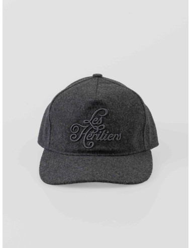 gorra lana LES HÉRITIERS anthracite hombre - MARFRANC