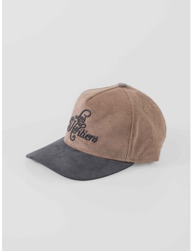 Gorra CORDUROY SIGNATURE CAP en color white vintage de LES HÉRITIERS para hombre - MARFRANC