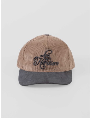 Gorra CORDUROY SIGNATURE CAP en color white vintage de LES HÉRITIERS para hombre - MARFRANC