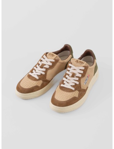 Zapatillas de hombre Autry Medalist Low en ante tricolor Land & Caper - MARFRANC