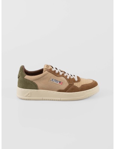 Zapatillas de hombre Autry Medalist Low en ante tricolor Land & Caper - MARFRANC
