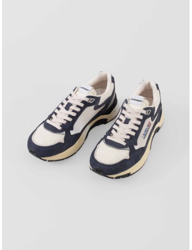 Sneakers Hyperway de Autry en azul y plateado, para hombre - MARFRANC