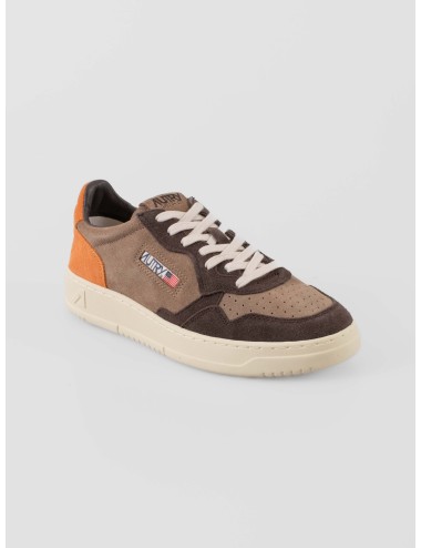 Zapatillas Low Medalist 04 en moka y fanta de Autry para hombre - MARFRANC