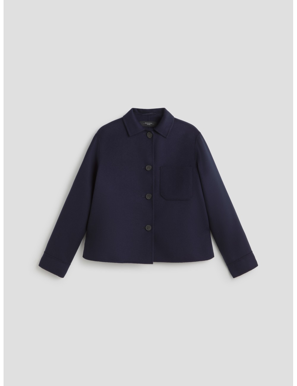 chaqueta camisa lana azul marino mujer Weekend Max Mara - MARFRANC chaqueta camisa lana azul marino mujer Weekend Max Mara - MARFRANC