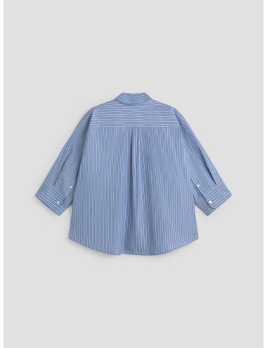 camisa azul rayas blancas WEEKEND MAXMARA mujer - MARFRANC