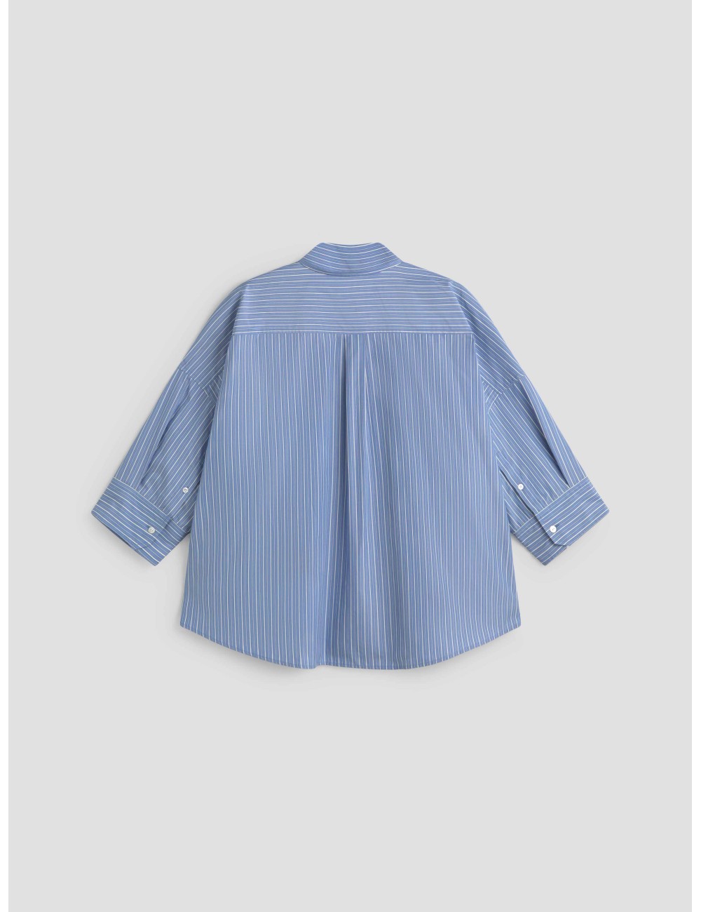 camisa azul rayas blancas WEEKEND MAXMARA mujer - MARFRANC