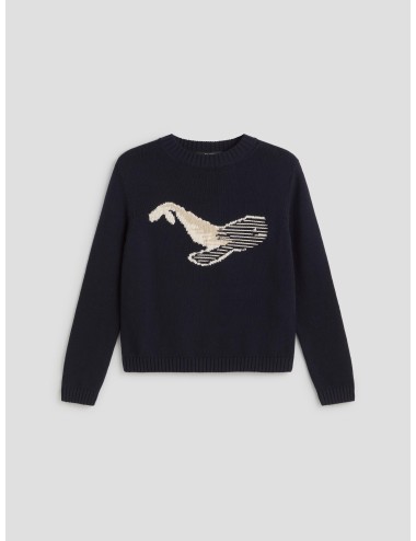 Jersey azul modelo Nespola de Weekend Max Mara - MARFRANC