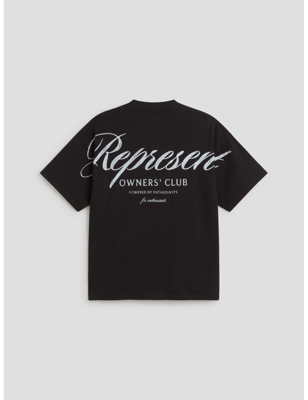 Camiseta Represent Owners Club negra hombre algodón serigrafiada - MARFRANC Camiseta Represent Owners Club negra hombre algodón serigrafiada - MARFRANC