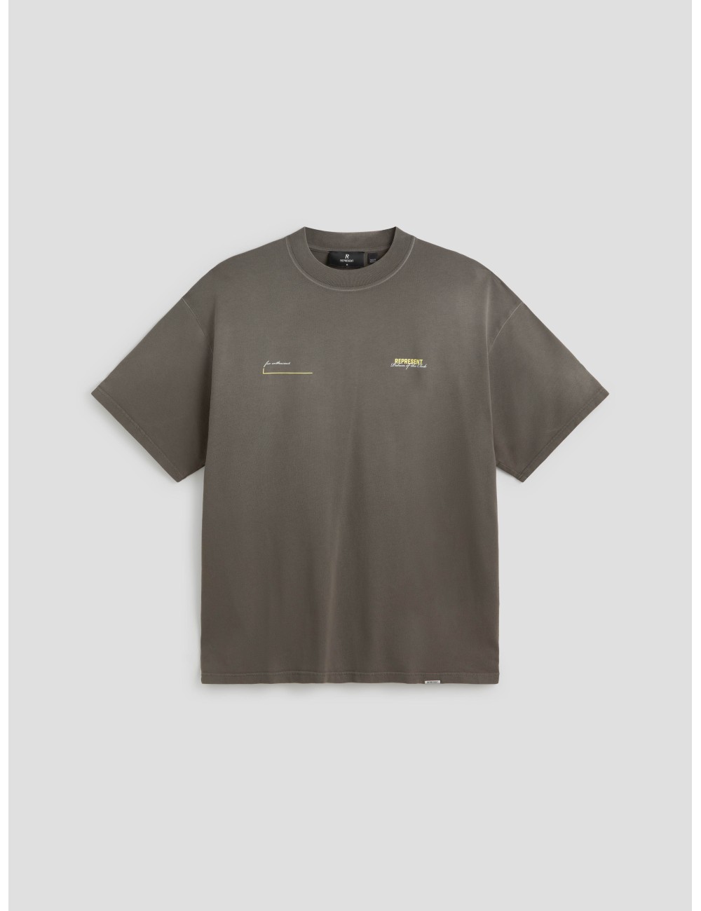 Camiseta Represent Patron of the Club oliva hombre algodón - MARFRANC