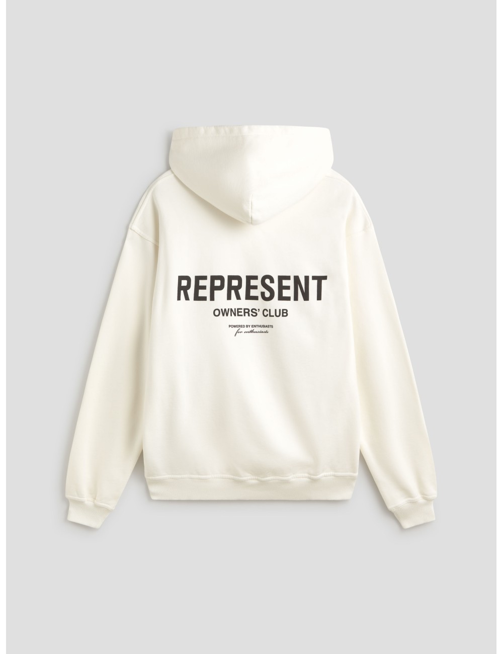 Sudadera Represent Owners Club blanca hombre algodón serigrafiada - MARFRANC Sudadera Represent Owners Club blanca hombre algodón serigrafiada - MARFRANC