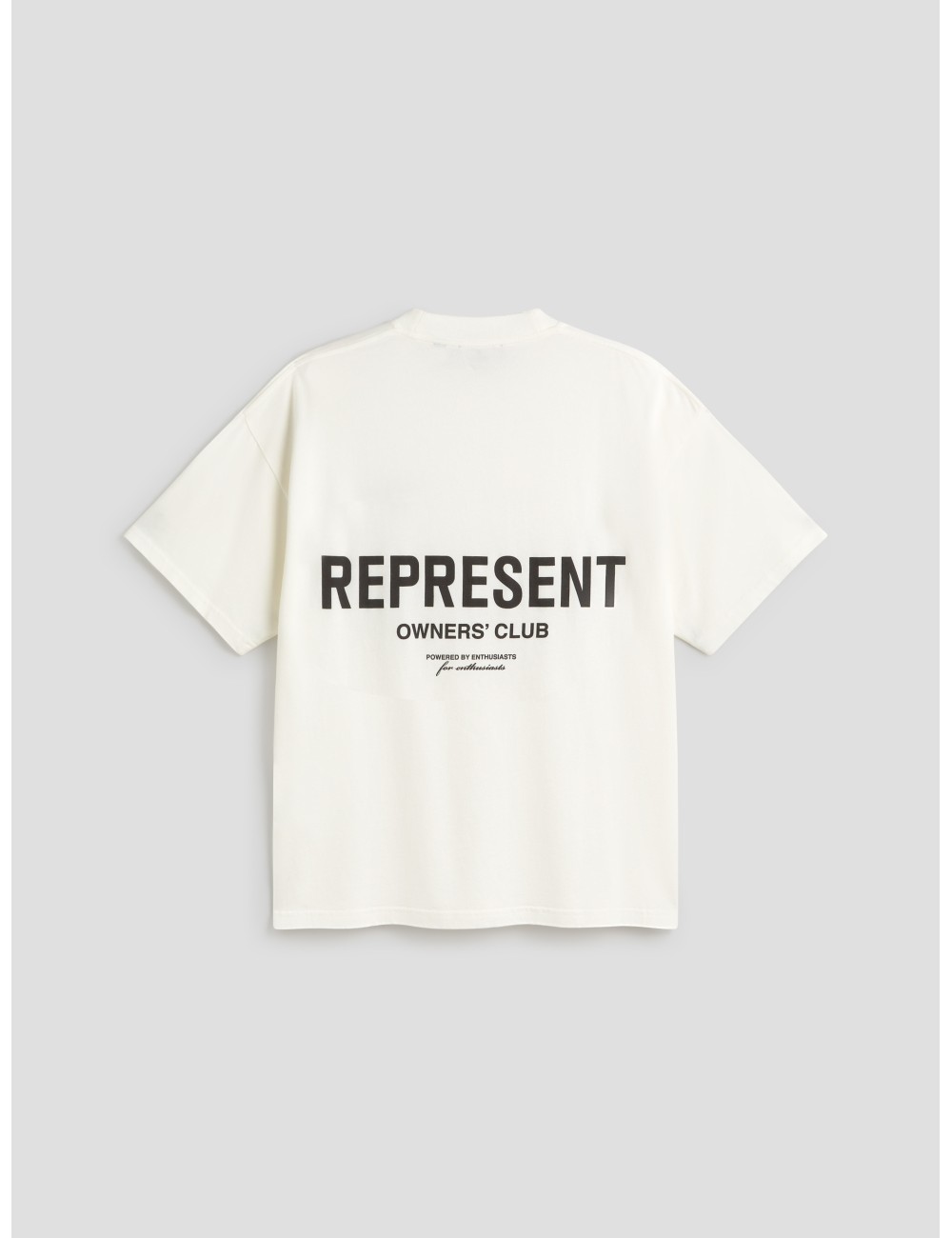 Camiseta Represent Owners Club blanca hombre algodón serigrafiada - MARFRANC Camiseta Represent Owners Club blanca hombre algodón serigrafiada - MARFRANC
