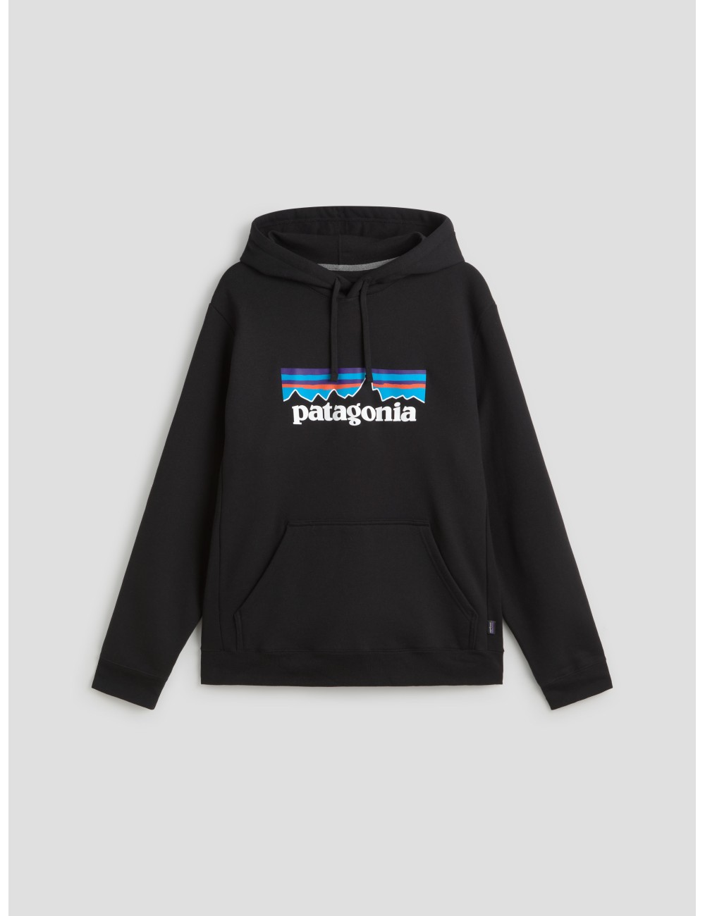 Sudadera negra Patagonia Logo Uprisal hombre con capucha - MARFRANC Sudadera negra Patagonia Logo Uprisal hombre con capucha - MARFRANC