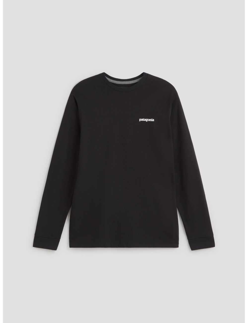 camiseta Patagonia LOGO RESPONSIBILI-TEE negro hombre reciclada - MARFRANC camiseta Patagonia LOGO RESPONSIBILI-TEE negro hombre reciclada - MARFRANC