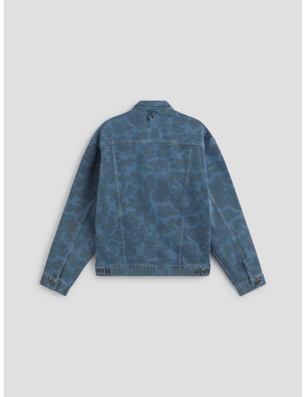 Chaqueta Duck Helston de Carhartt WIP en denim "Duck Blue Bleached" - MARFRANC Chaqueta Duck Helston de Carhartt WIP en denim "Duck Blue Bleached" - MARFRANC