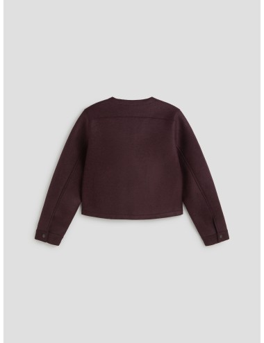Chaqueta de mujer Aurelie de A.P.C. en color burdeos - MARFRANC