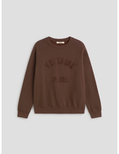 Sudadera burdeos de mujer de Zadig & Voltaire, confeccionada en algodón suave - MARFRANC