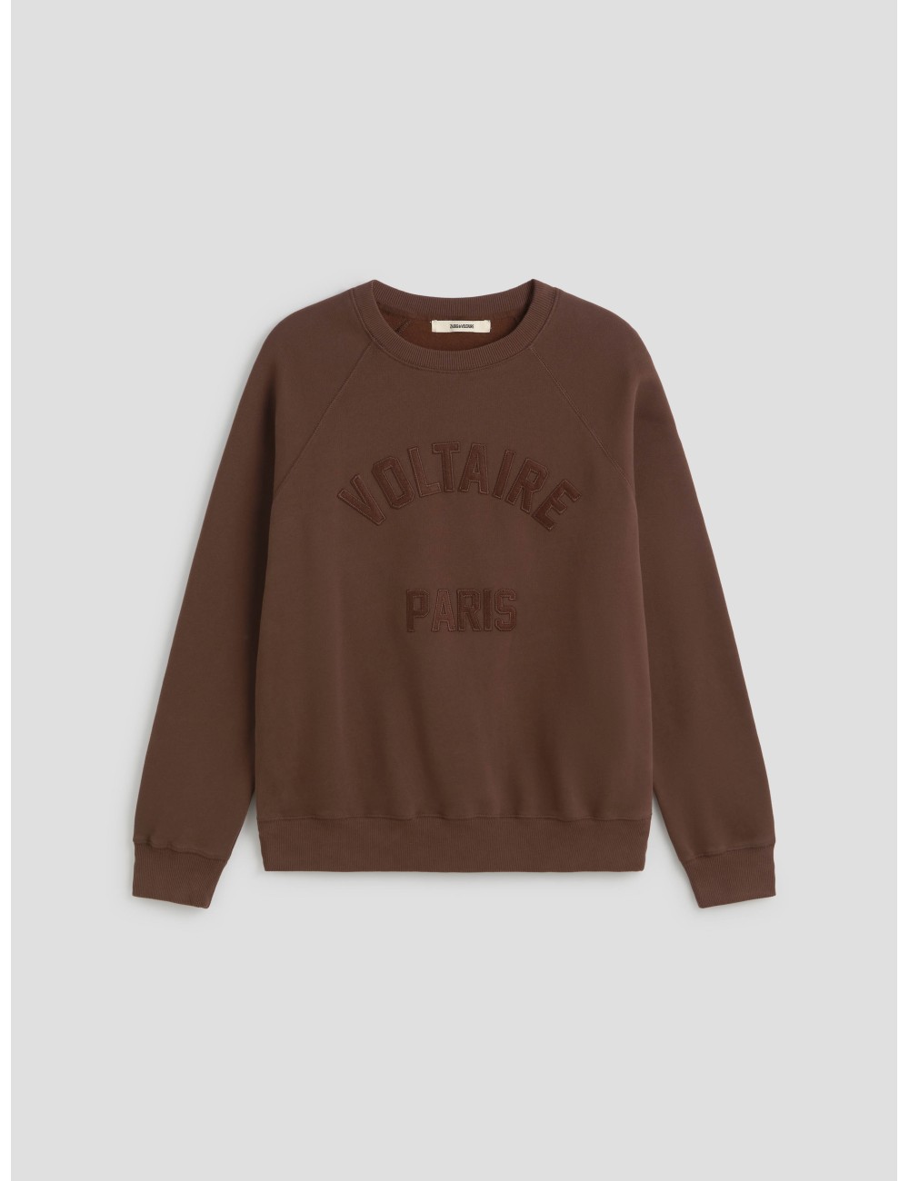 Sudadera burdeos de mujer de Zadig & Voltaire, confeccionada en algodón suave - MARFRANC Sudadera burdeos de mujer de Zadig & Voltaire, confeccionada en algodón suave - MARFRANC