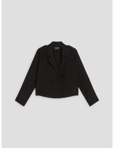 Camisa negra de mujer Tussi Soft de Zadig & Voltaire - MARFRANC