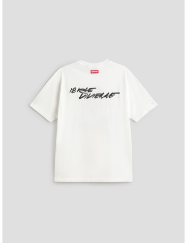 Camiseta blanca para hombre Kenzo x Futura 2000 - MARFRANC