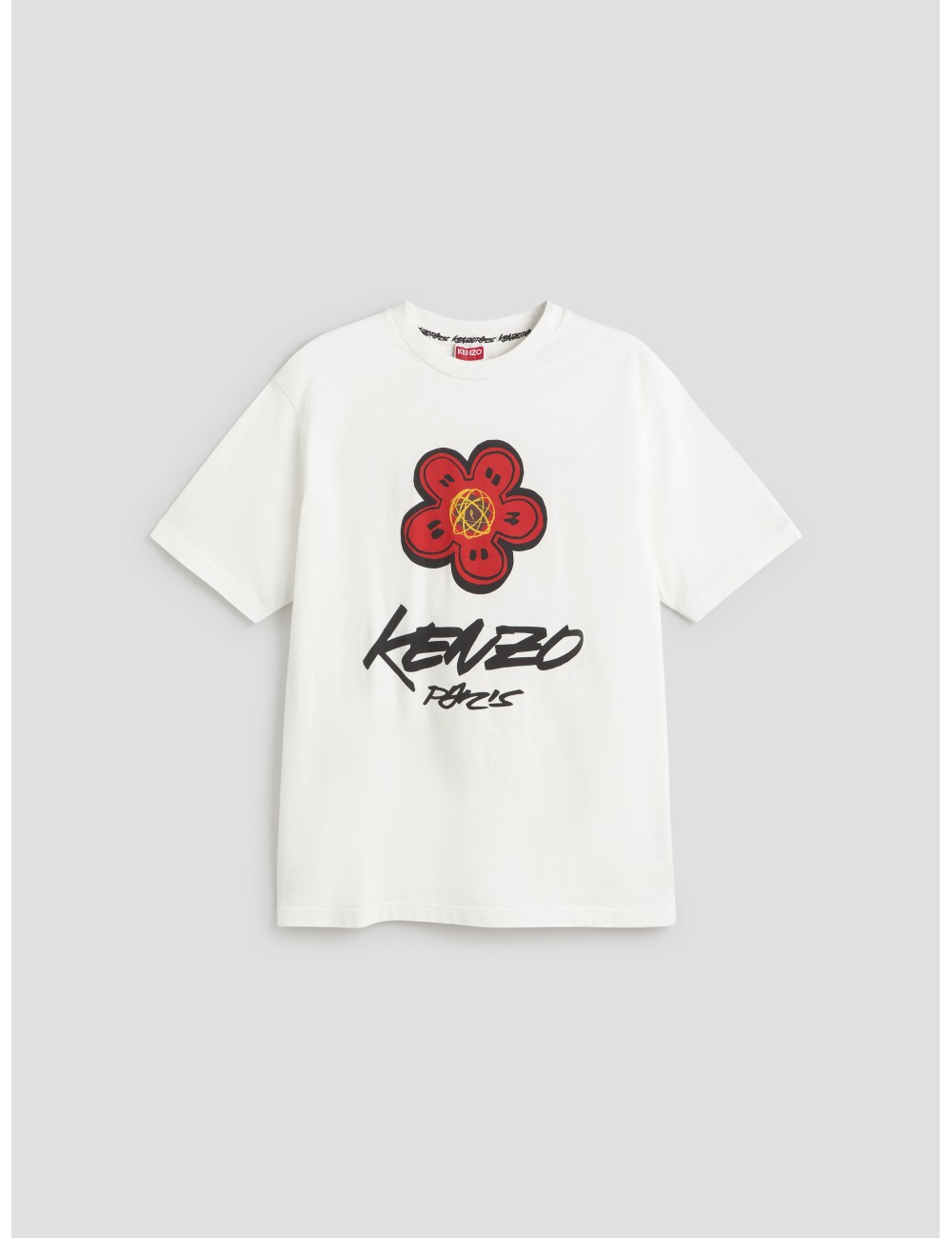 Camiseta blanca para hombre Kenzo x Futura 2000 - MARFRANC Camiseta blanca para hombre Kenzo x Futura 2000 - MARFRANC