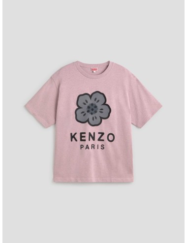 camiseta hombre KENZO rosa Boke Flower bordada - MARFRANC
