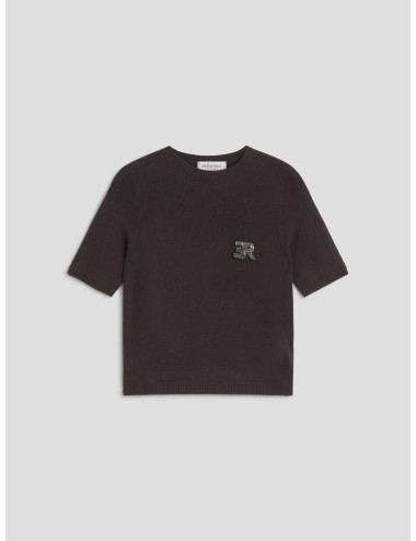 Camiseta de punto de ERMANNO, en color moro - MARFRANC