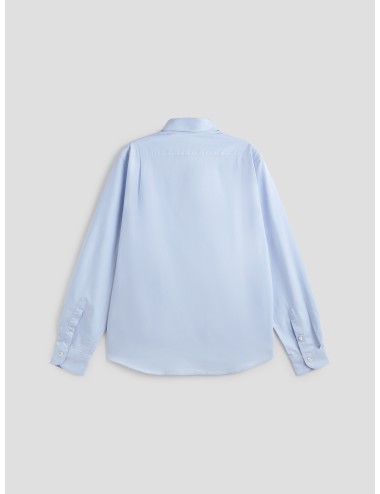 camisa azul claro algodón hombre MARFRANC