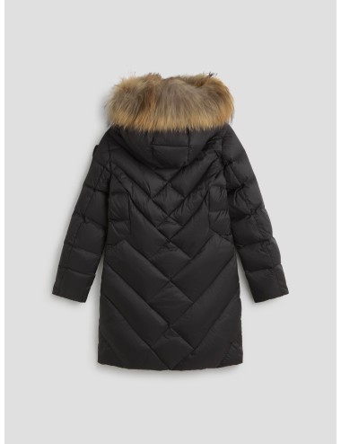 Abrigo largo para mujer modelo Althea de Blauer USA en color negro - MARFRANC