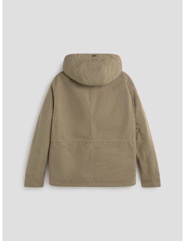 chaqueta acolchada verde mujer Herno PI001250U con capucha y bolsillos - MARFRANC