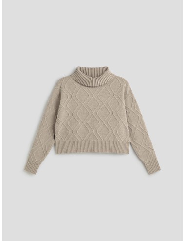 Prenda de punto para mujer VOLCÁN CELCET de RRD en color crema - MARFRANC