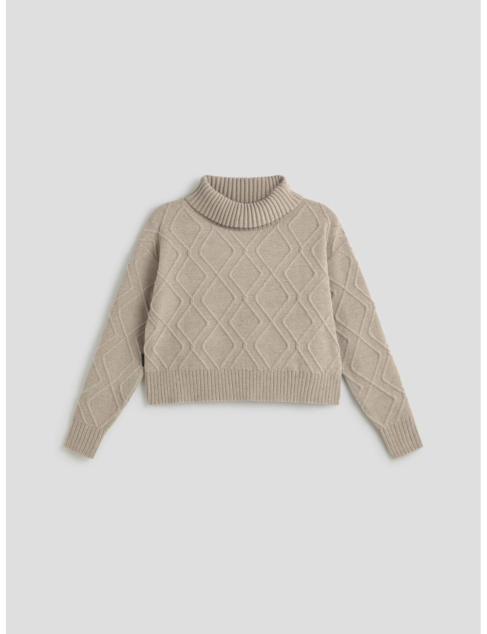 Prenda de punto para mujer VOLCÁN CELCET de RRD en color crema - MARFRANC Prenda de punto para mujer VOLCÁN CELCET de RRD en color crema - MARFRANC