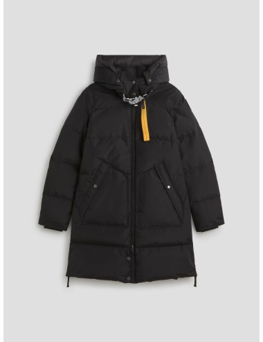 abrigo largo Parajumpers Long Bear negro mujer MARFRANC