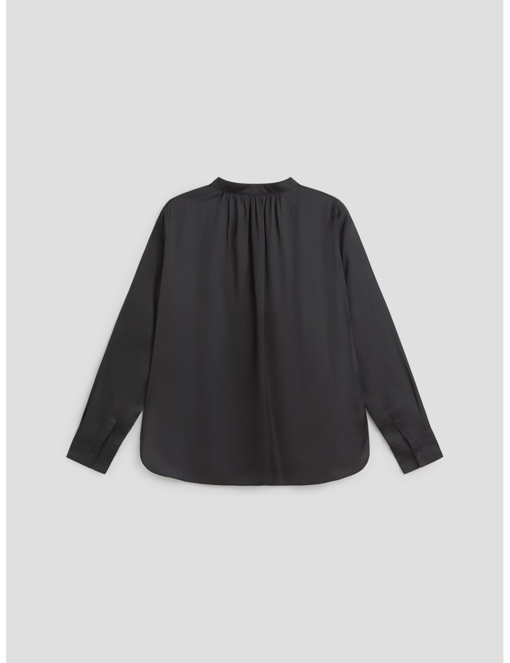 Túnica negra de mujer Tink Satin de Zadig & Voltaire - MARFRANC Túnica negra de mujer Tink Satin de Zadig & Voltaire - MARFRANC
