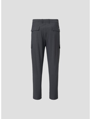 Pantalones de mujer Herno en gris oscuro, con corte de pierna recta y estética utilitaria - MARFRANC
