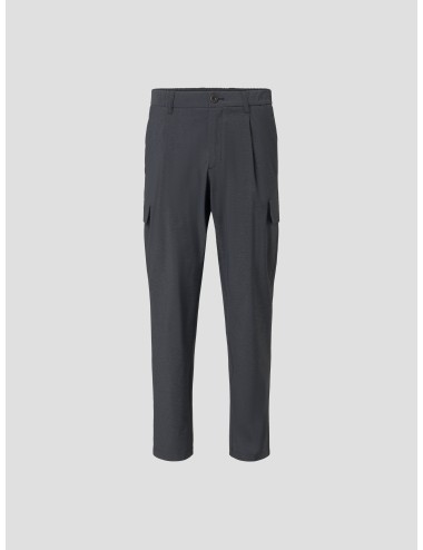 Pantalones de mujer Herno en gris oscuro, con corte de pierna recta y estética utilitaria - MARFRANC