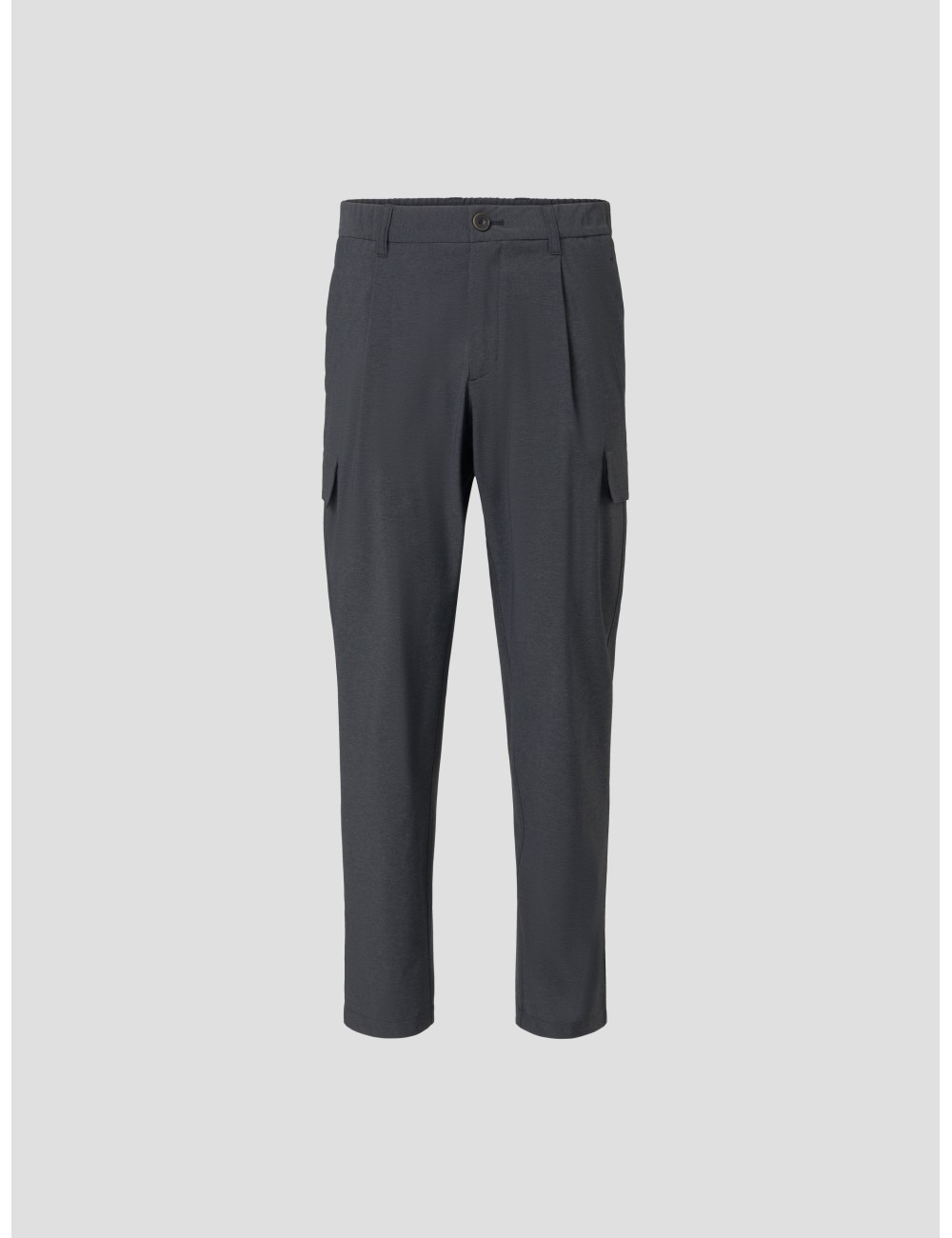 Pantalones de mujer Herno en gris oscuro, con corte de pierna recta y estética utilitaria - MARFRANC Pantalones de mujer Herno en gris oscuro, con corte de pierna recta y estética utilitaria - MARFRANC