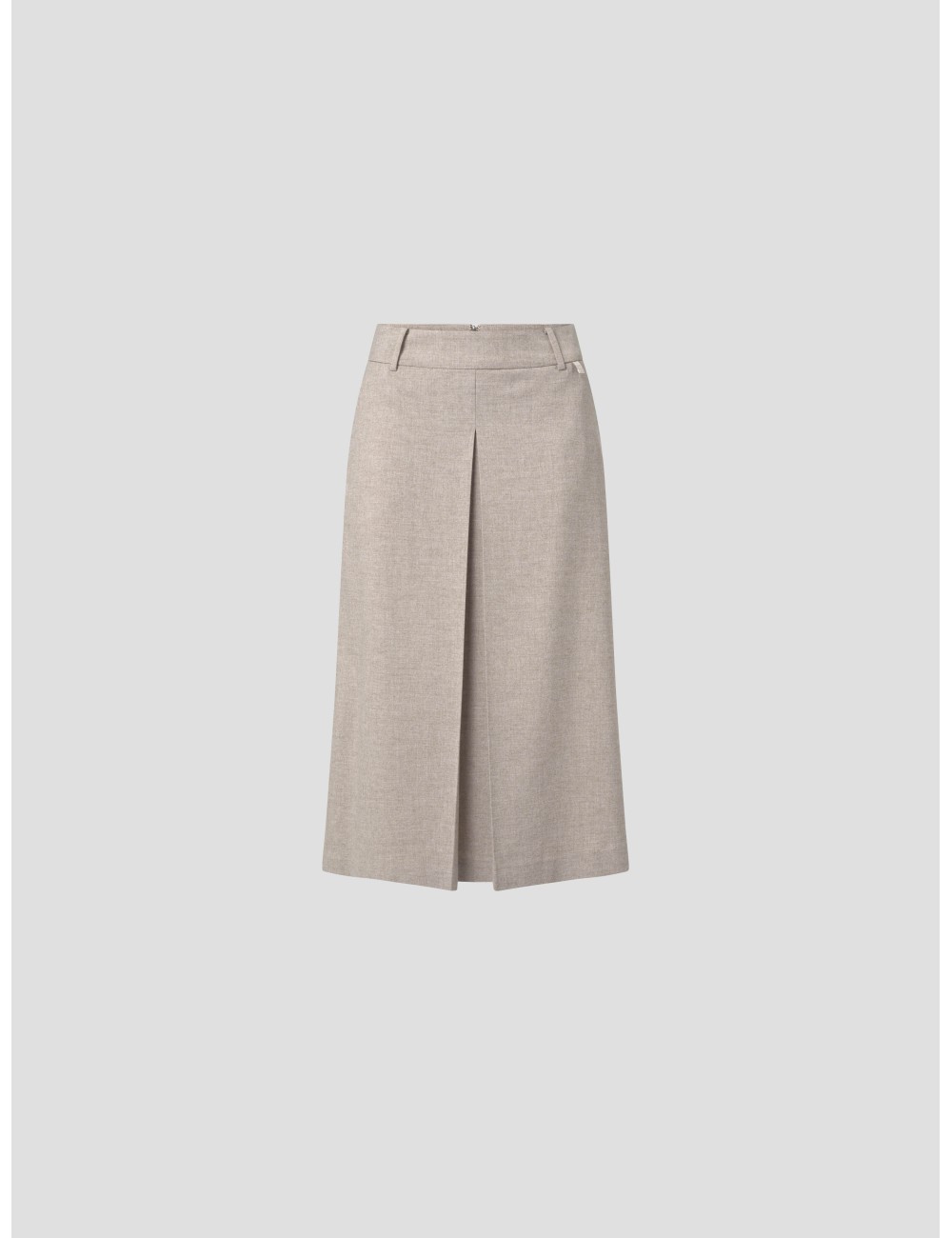 falda mujer herno melange flannel chantilly elegante - MARFRANC falda mujer herno melange flannel chantilly elegante - MARFRANC