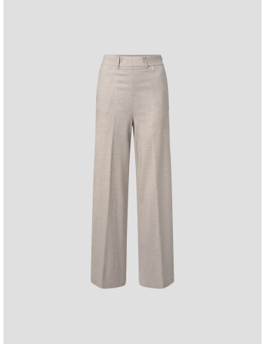Pantalones de mujer Melange Flannel de Herno en color chantilly - MARFRANC