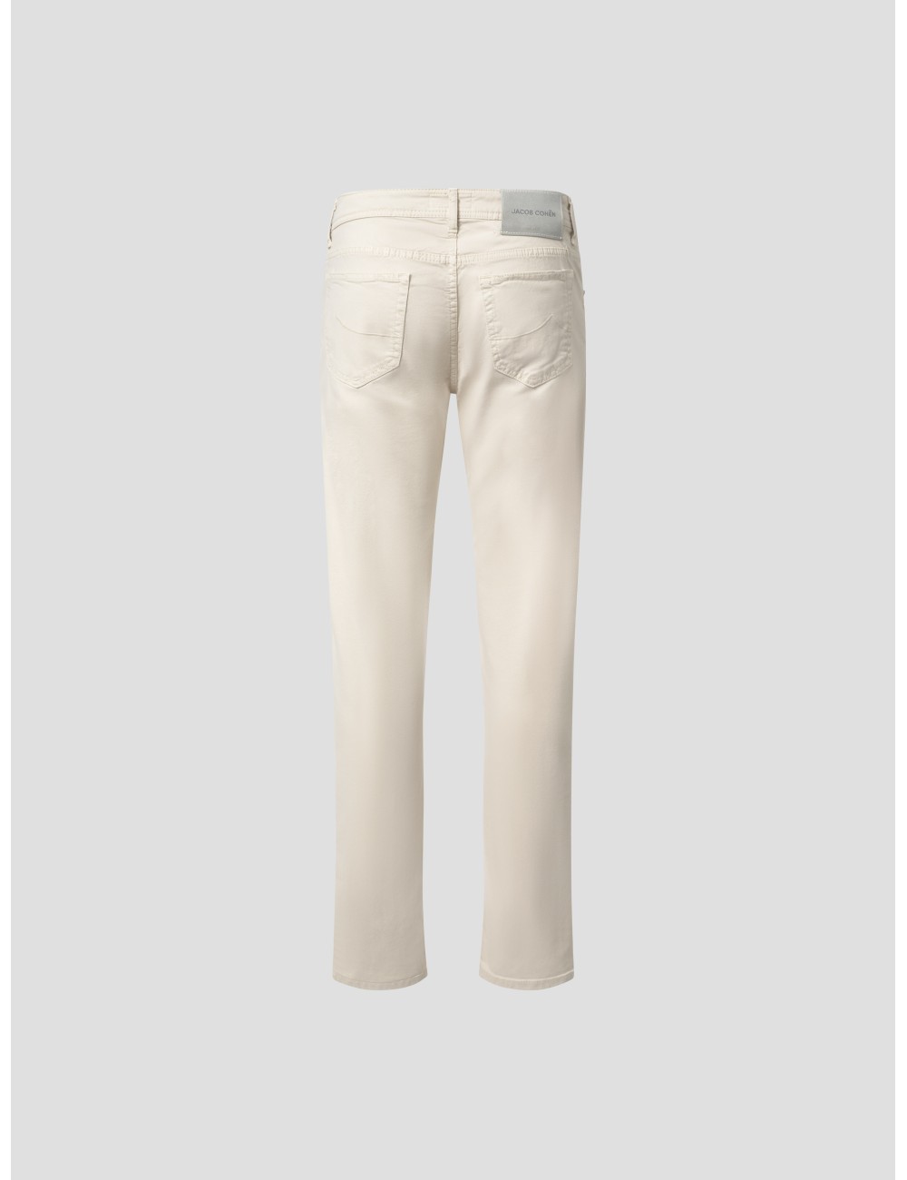 Pantalón Brad Jacob Cohën off white mujer – detalle lujo discreto - MARFRANC